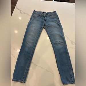 Abercrombie & Fitch Light Blue Skinny Jeans